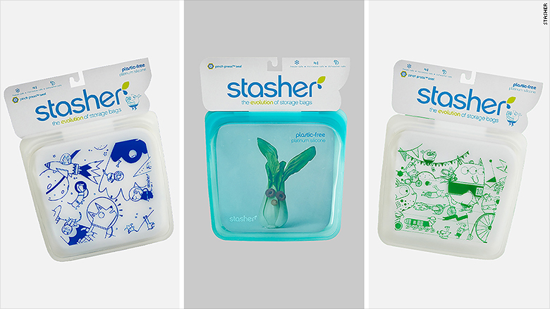 stasher silicone sandwich bags 2