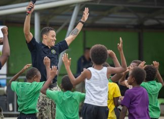 DVIDS – News – PACIFIC PARTNERSHIP 2025 STRENGTHENS COMMUNITY CONNECTIONS THROUGH SPORTS AND MUSIC AT SANTO EAST SECONDARY SCHOOL