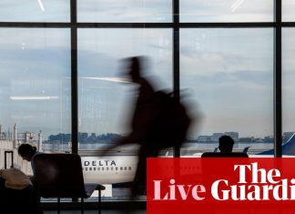 Senate approves deal to end shutdown with Democrats riven by splits – US politics live | US news