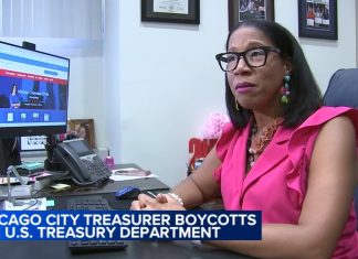 Chicago Treasurer Melissa Conyears-Ervin boycotting US Treasury Bonds, saying she won’t back Trump; some aldermen concerned