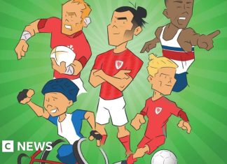 Children with dyslexia helped to read by Welsh sporting stars book