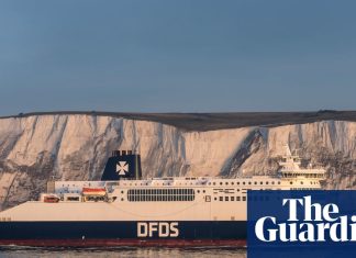 Ferry company apologises after children left ‘screaming’ by pornographic film | UK news