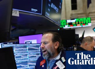 AI bubble fears return as Wall Street falls back from short-lived rally | Stock markets