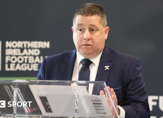 Euro 2028: NIFL chief Gerard Lawlor slams ‘irony of hypocrisy’ over reaction to Euro 2028 draw being held in Belfast