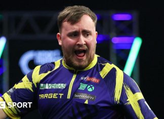 Luke Littler secures world number one spot win semi-final win at Grand Slam of Darts