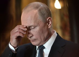 Russia’s first AI-powered robot walked on stage to triumphant music, took a few steps, and then immediately faceplanted