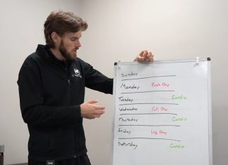 Learn about weekly workout schedules with Gainesville Health & Fitness