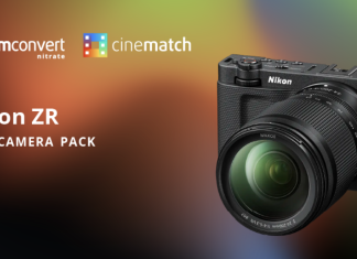 Nikon ZR camera pack now available for FilmConvert & CineMatch