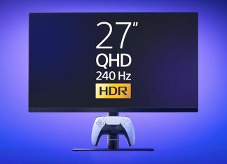 Sony made an official 240Hz PlayStation monitor with a built-in DualSense charging hook