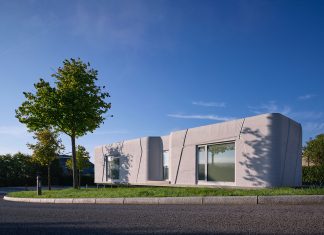Luxembourg’s First 3D-Printed Home Builds Big in a Small Plot