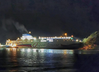 Navigator distracted by mobile phone likely cause of ferry accident, Coast Guard says