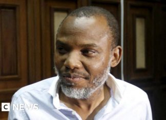 Nigerian separatist leader found guilty of terrorism