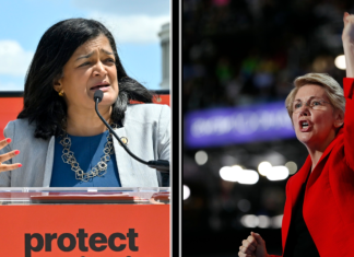 Jayapal, Elizabeth Warren debut act aimed at curbing corporate power in federal process