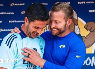 How Mikel Arteta-Sean McVay bond has helped Arsenal & Rams become title contenders