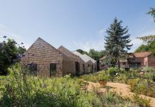 Seven scaly-looking houses that are sheathed in shingles