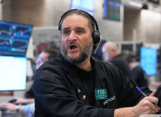 US stocks are drifting around their records as AMD rallies