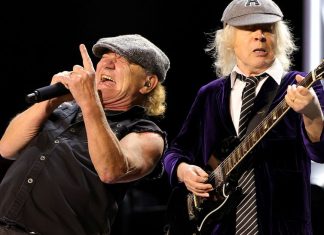 AC/DC ready to kick off their mammoth Aussie tour; Robert Irwin joined by niece Grace for dance rehearsal.