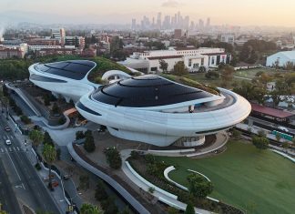 “Dream-like” Lucas Museum of Narrative Art by MAD takes shape in LA