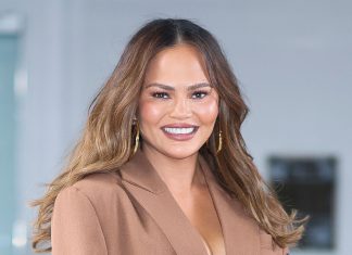 Chrissy Teigen and John Legend’s Unusual Lamp is On-Trend