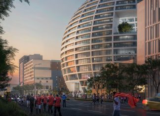 Dezeen Agenda features MVRDV’s giant spherical sports arena in Tirana