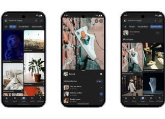 Browse, search and explore images directly in the Google app