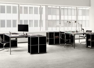 Six flexible workspaces from USM and Alexander May Studio