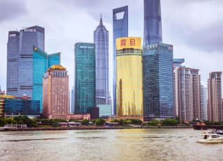People Delivering Meals to Unreachable High-Rise Floors