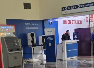 Meanwhile at Union Station – TSA Pre-Check Booth?!? Oh yeah, the post office is back too