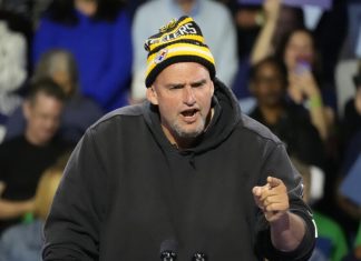 Fetterman hospitalized in Pittsburgh after heart episode, fall