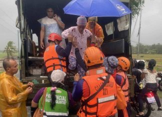 Typhoon Fung-wong blows away from the Philippines