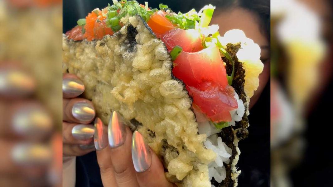 Where to get viral sushi tacos in California Where to get viral sushi tacos in California