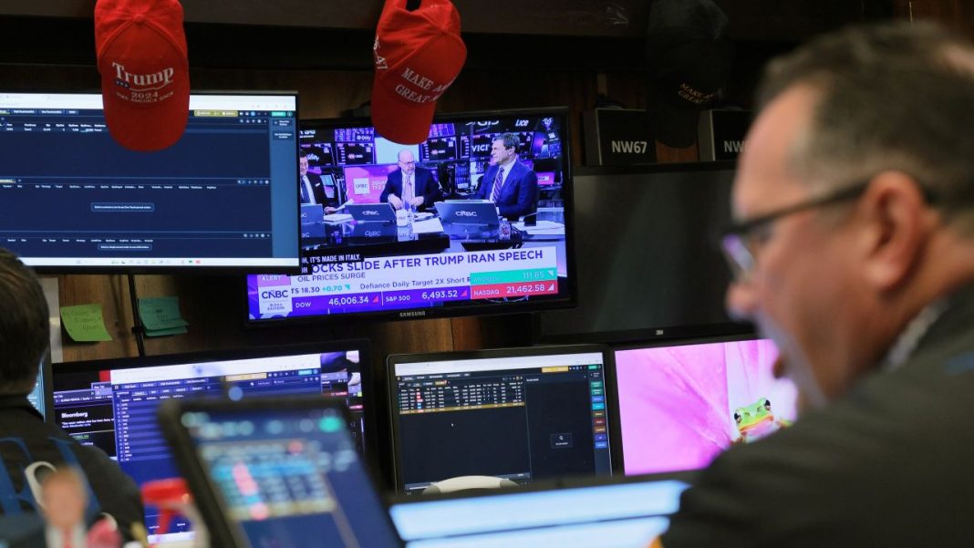 US crude jumps more than 11% after Trump vows more Iran strikes – tvpworld.com US crude jumps more than 11% after Trump vows more Iran strikes – tvpworld.com