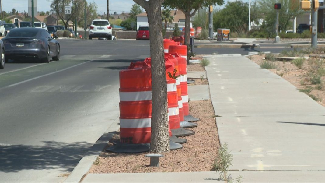 Zaragoza Road construction snarls East El Paso traffic as safety project advances Zaragoza Road construction snarls East El Paso traffic as safety project advances