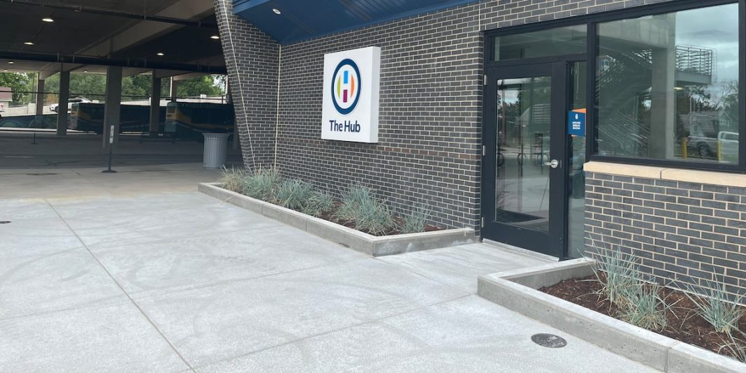 Wichita’s new transit center, The Hub, opens in Delano Wichita’s new transit center, The Hub, opens in Delano